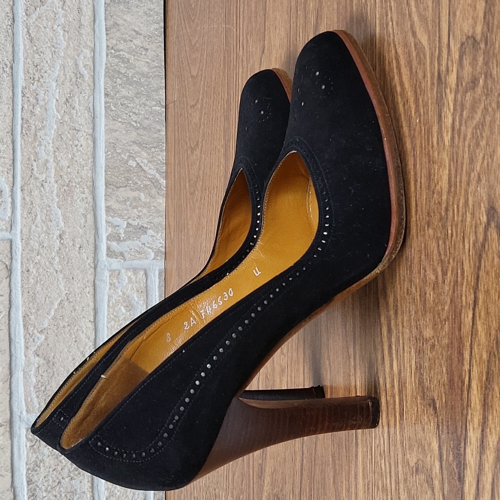 CHARLES JOURDAN Made In France Suede - Picture 4 of 13